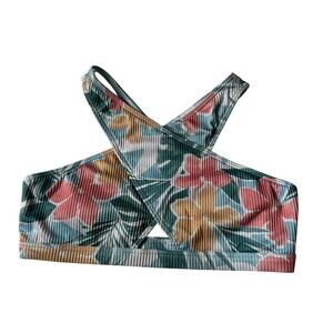 Abercrombie Kids Multicolor Wireless  Sports Bra Kids Size 11/12 | 54-11